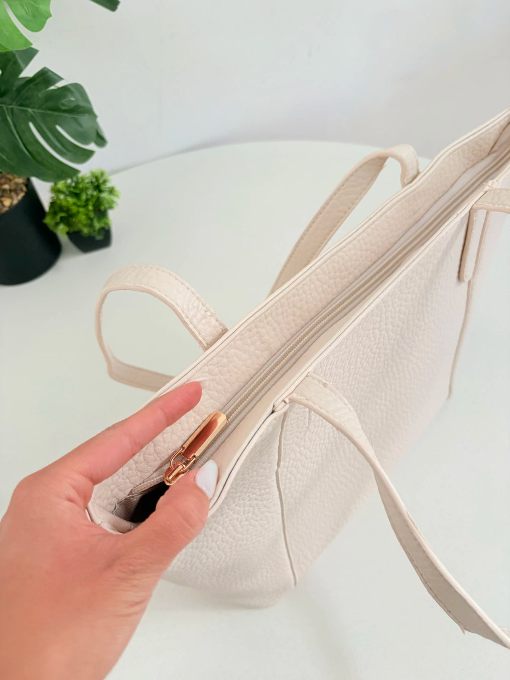 BOLSO MELINDA CREMA