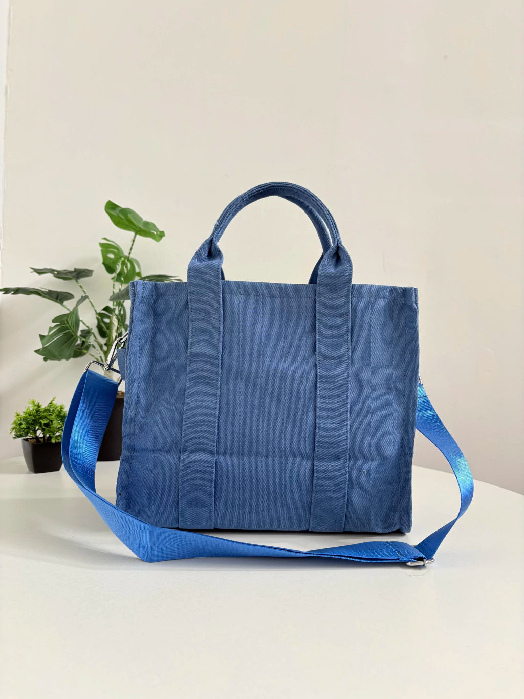 BOLSO TOTE AZUL