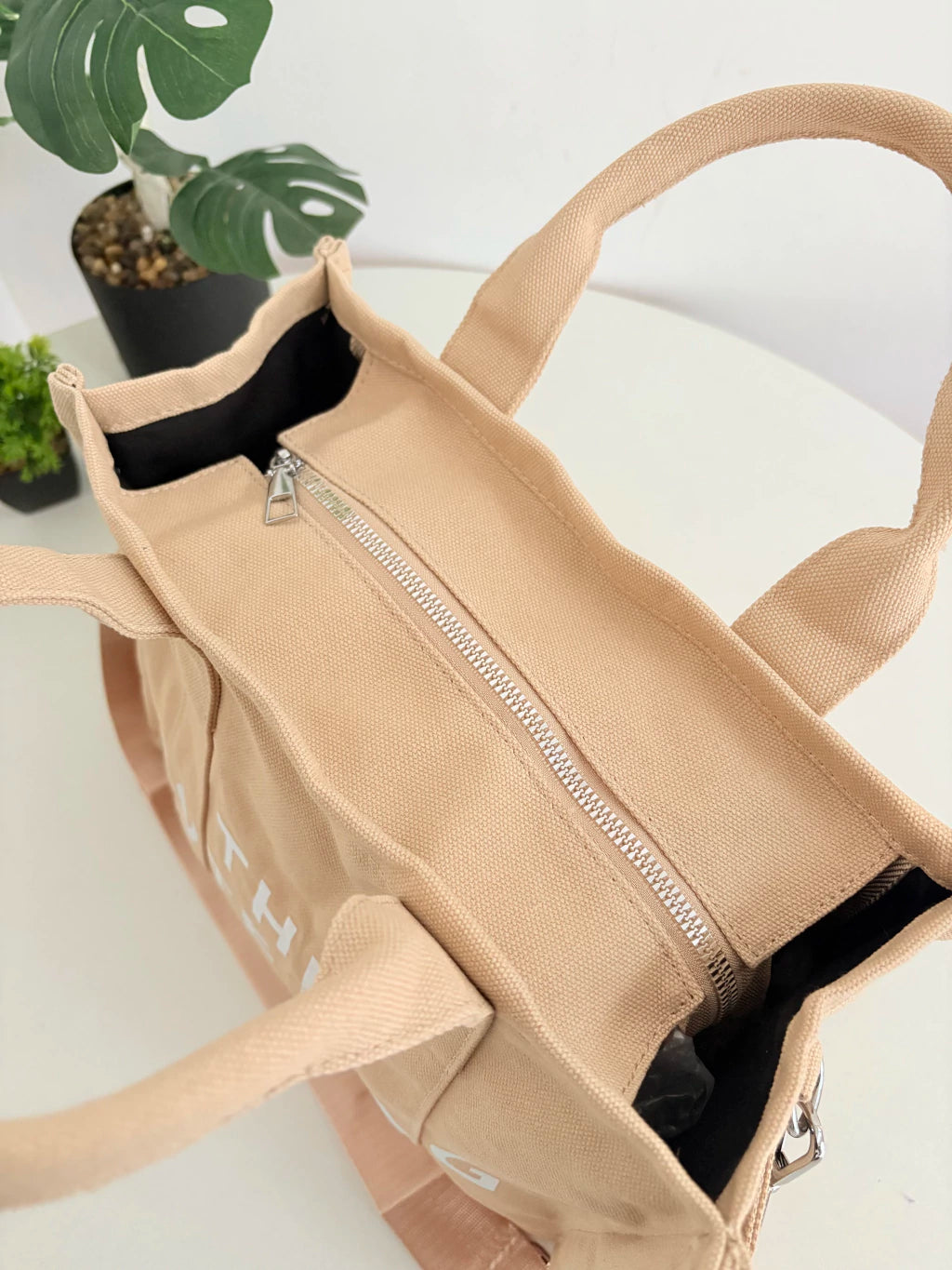 BOLSO TOTE BEIGE