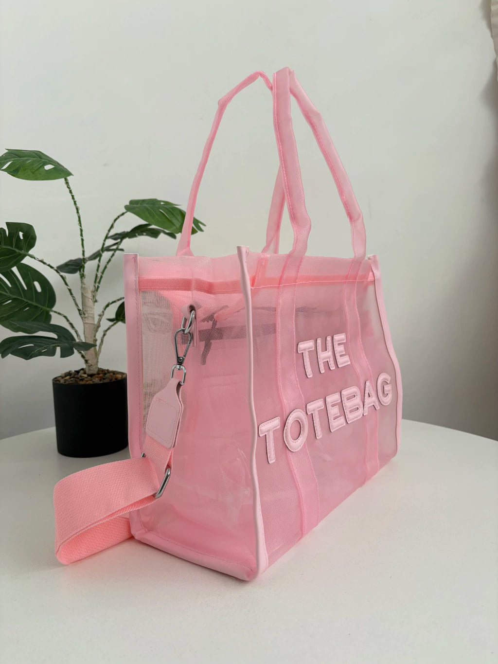 BOLSO PLAYA/CASUAL ROSA
