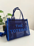 BOLSO PLAYA/CASUAL AZUL