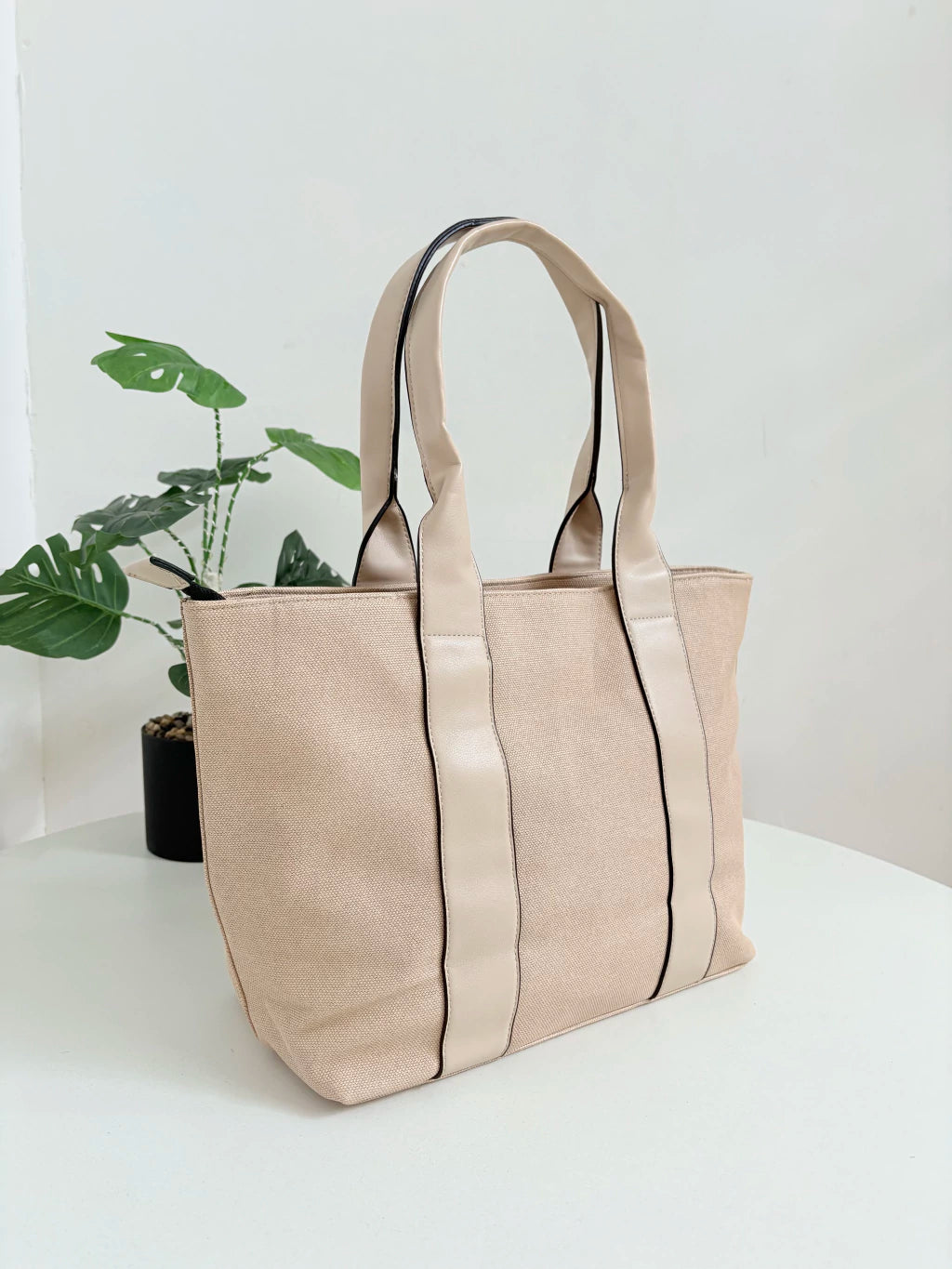 BOLSO MEY BEIGE CLARO
